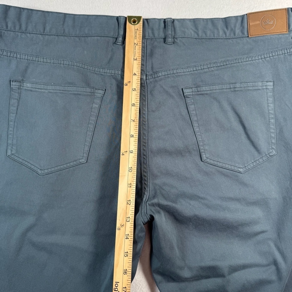 Peter Millar Pants Mens 42 Gray Straight Chino - Picture 8 of 11